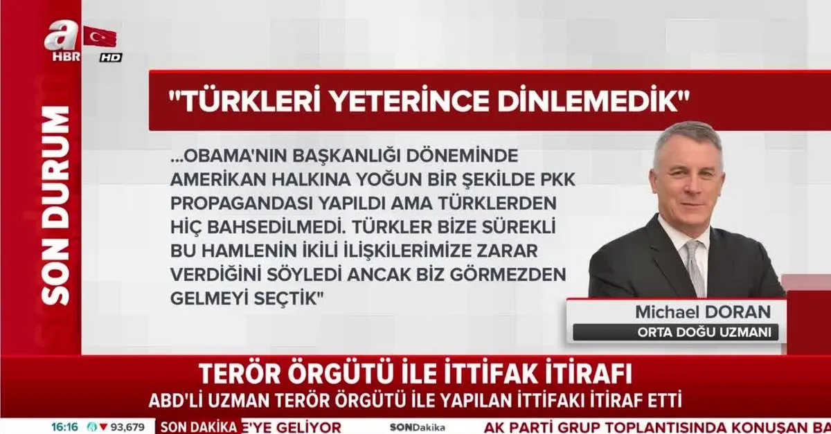 ABD'li uzmandan terör örgütü PKK/YPG itirafı |Video