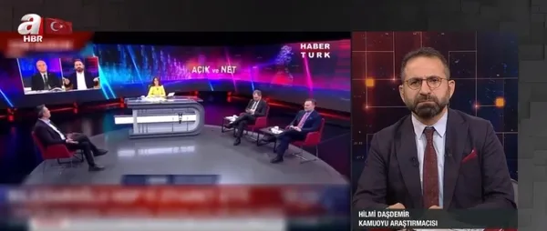 Hilmi Daşdemir’den A Haber’de Habertürk ve Kübra Par’a sert tepki: Milli meselelerde sakin olamam!