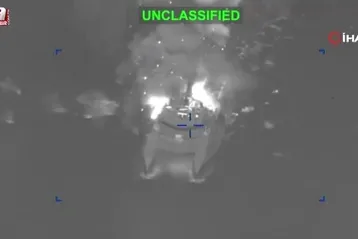 ABD İran Donanması'na böyle saldırdı!