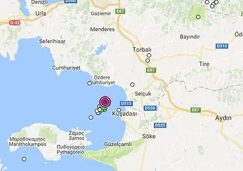 Kuşadası'nda deprem!