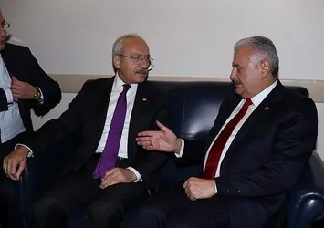 Başbakan Yıldırım, Kılıçdaroğlu ile görüştü