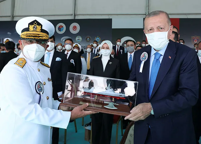 Son dakika: Babur denizle buluştu! Başkan Erdoğan’dan Pakistan MİLGEM Korvet Projesi’nde önemli açıklamalar