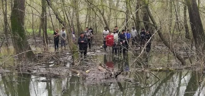 Meriç Nehri’nde mahsur kalan 30 göçmen kurtarıldı