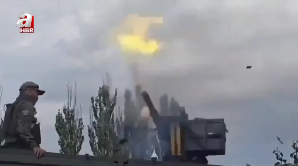 Rus ordusu tatbikatında panik anları