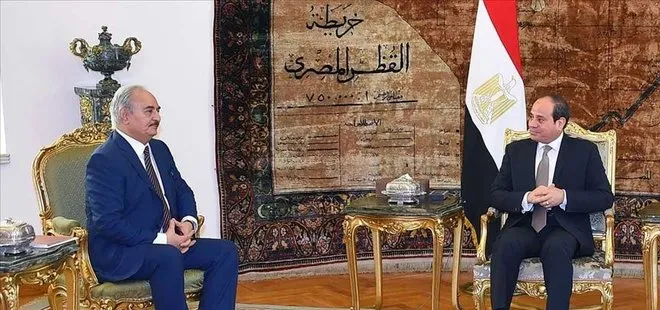 Darbeci Sisi ile Hafter Kahire’de görüştü