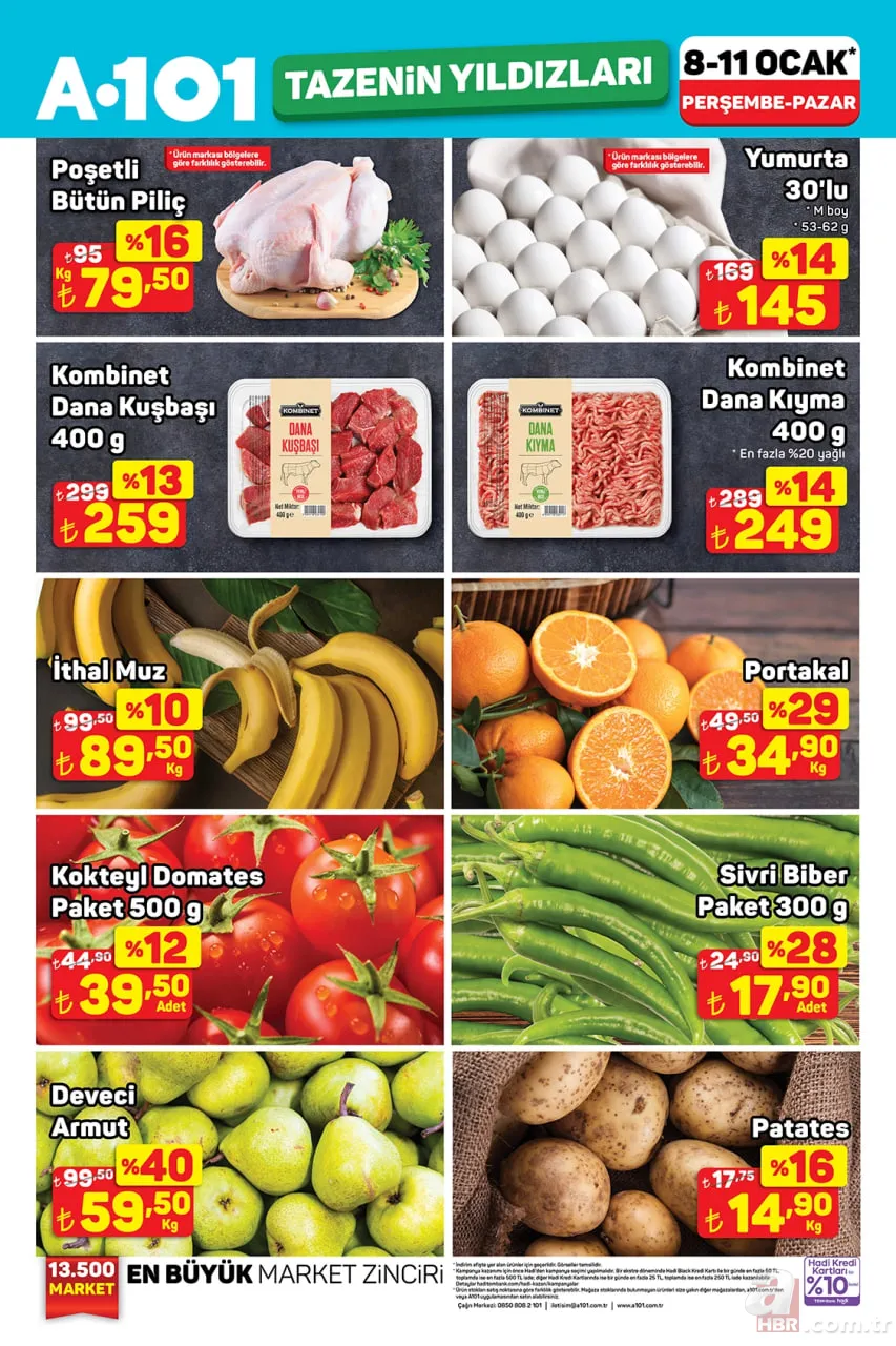 A101 Haftanın Yıldızları 10-16 Ocak kataloğu çıktı! Toz deterjanda yüzde 50 indirim 6