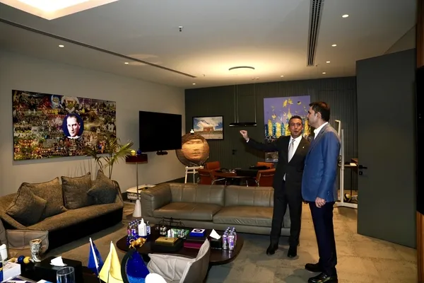 Murat Kurum’dan Beşiktaş, Galatasaray ve Fenerbahçe’ye ziyaret! Dursun Özbek: İstanbul için bir şans olduğunu düşünüyorum