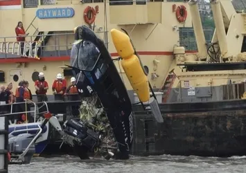 ABD’de helikopter Hudson Nehri’ne düştü
