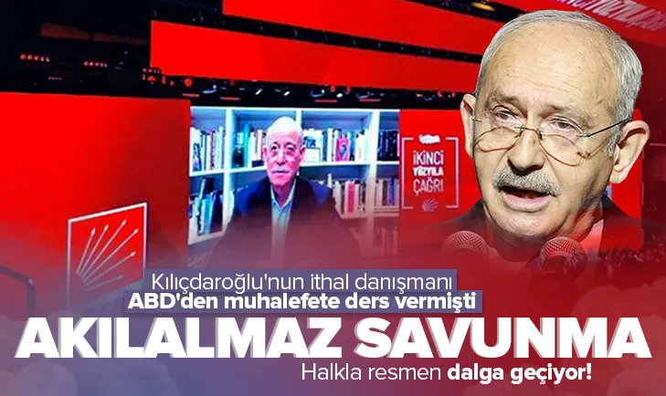 Kılıçdaroğlundan akılalmaz savunma