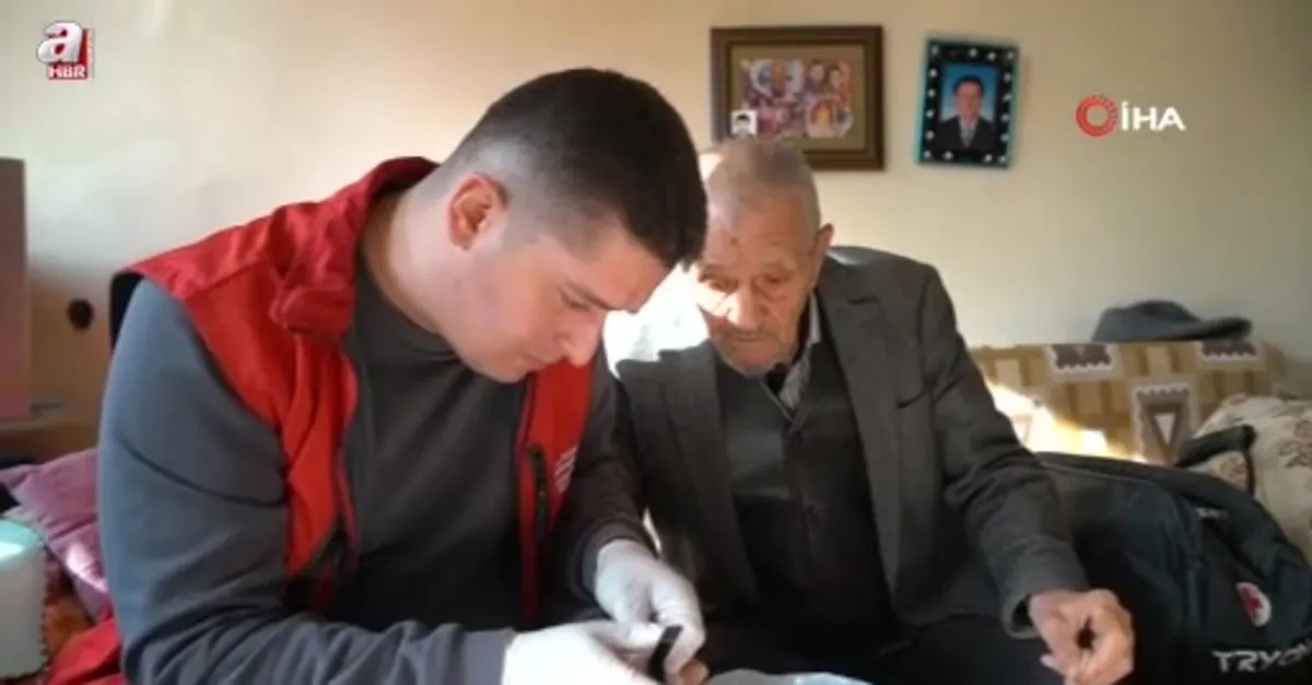 Kahramanmaraş'taki yaşlılara şefkat eli