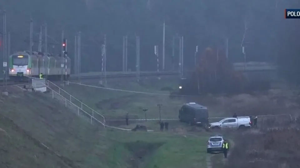 Polonya’da demir yolu hattında patlama