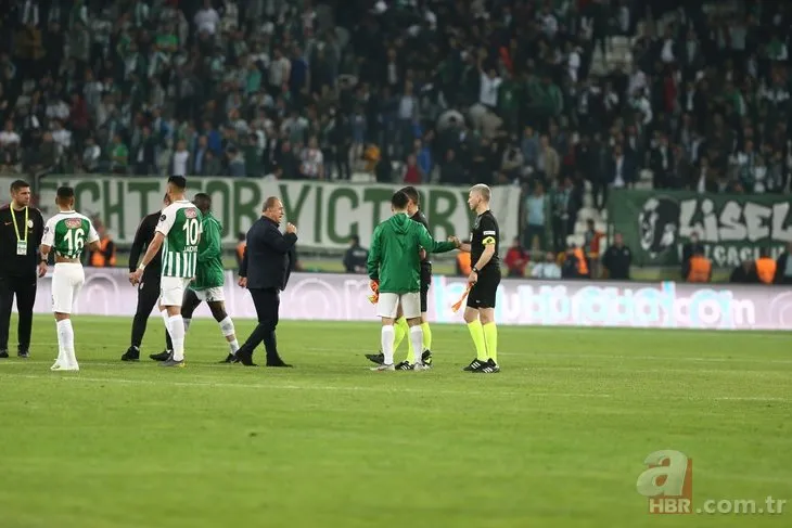 Fatih Terim’den maçın hakemine şok hareket!