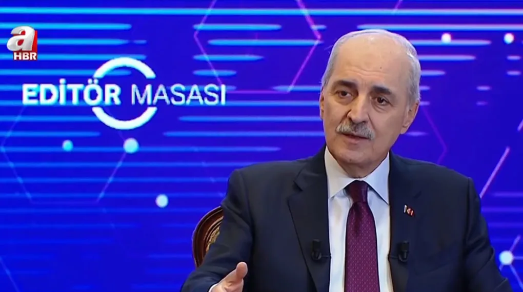 TBMM Başkanı Numan Kurtulmuş, Anadolu Ajansı Editör Masası'na konuk oldu