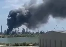Ham petrol rafinerisi Petromidiada yangın