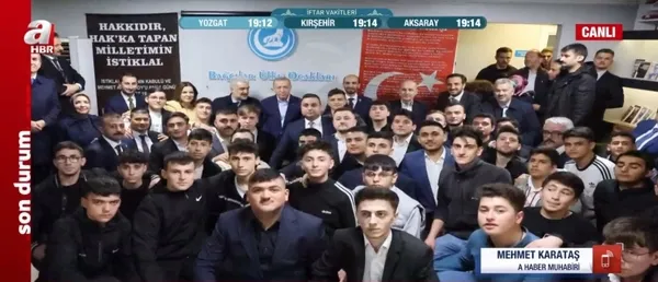 Başkan Recep Tayyip Erdoğan’dan Bağcılar Ülkü Ocakları’na ziyaret