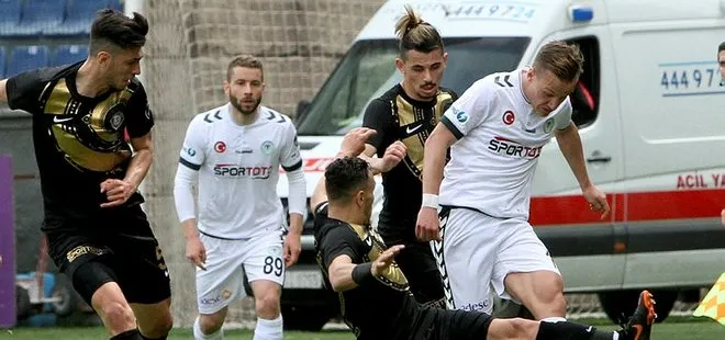 Osmanlıspor sahasında ağırladığı Atiker Konyaspor ile 0-0 berabere kaldı