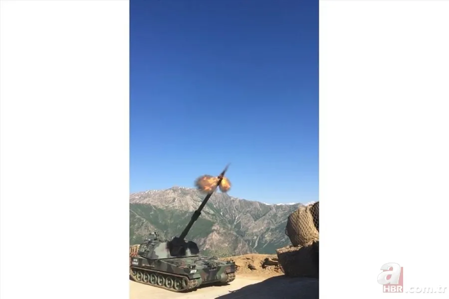 Kuzey Irak'a yapılan kara ve hava harekatından yeni fotoğraflar 17