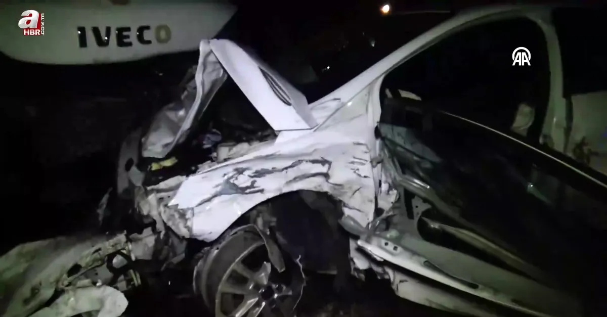 Konya'da zincirleme trafik kazasında 7 kişi yaralandı