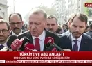 Başkan Erdoğandan ABD anlaşması sonrası flaş açıklamalar