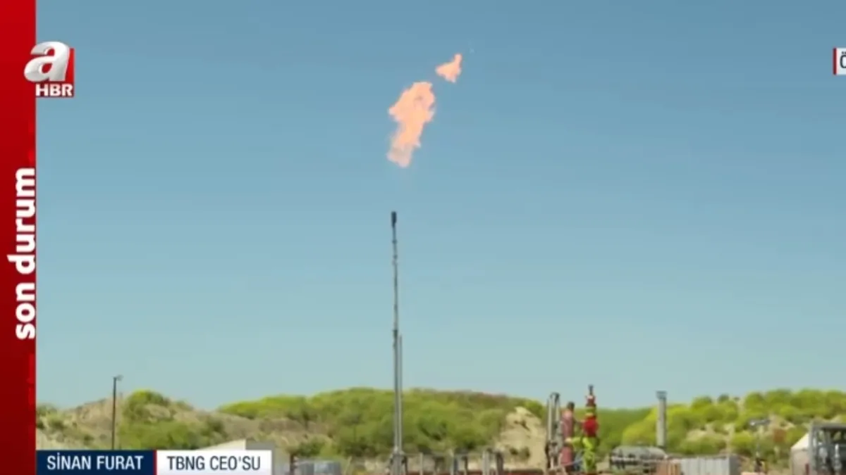 Silivri'deki doğalgazın ilk ateşi yandı! Yeni kuyularda çıkarılan doğalgaz dağıtıma hazır