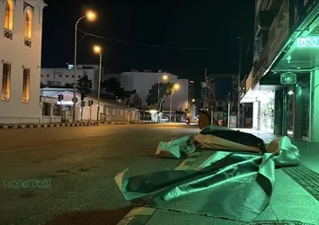Hatay'da fırtına yaşamı olumsuz etkiledi