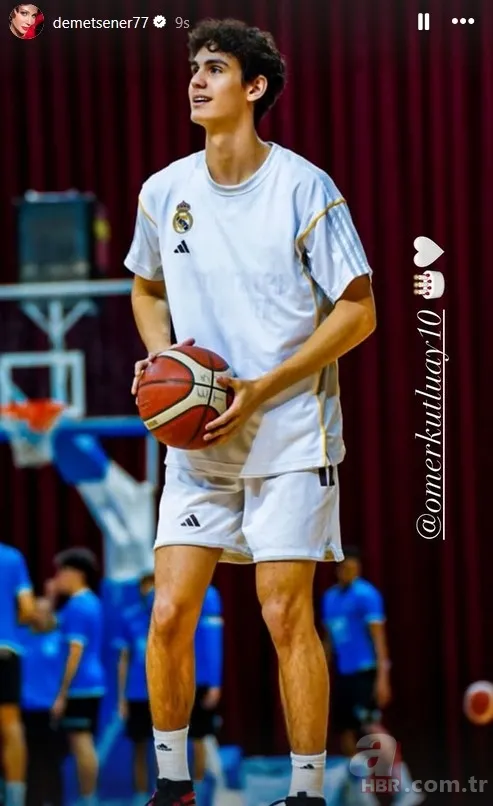 Demet Şener'den basketbolcu oğlu Ömer Kutluay'a duygusal kutlama 3