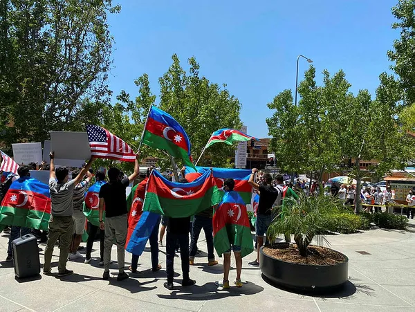 Ermeniler ABD'de Azerbaycan vatandaşlarına saldırdı - 5