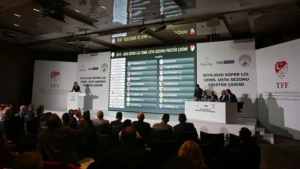 Heyecan dorukta! Süper Lig 2020-2021 fikstür çekimi ne zaman? Süper Lig yeni sezon fikstürü saat kaçta belli olacak? Fenerbahçe, Galatasaray...