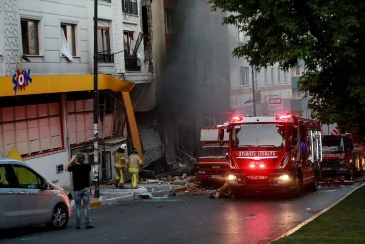 İstanbul Bahçelievler’de bulunan bir binada patlama meydana geldi!