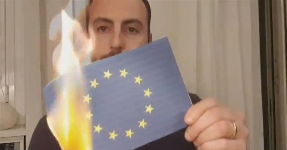 Son Dakika Haberi Avrupa Birligi Italya Yi Koronavirus Mucadelesinde Yalniz Birakmisti Italyan Vatandaslar Ab Bayraklarini Yakti Video Ahaber Son Dakika Video Izle