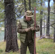 Putin Tayga Ormanlarında tura çıktı