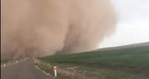 Kum fırtınası paniği