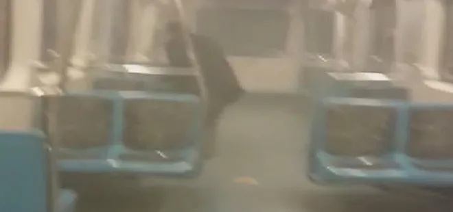 Tramvayda peş peşe yangın paniği! Vatandaş büyük korku yaşadı
