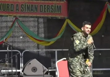 Fransa'da terör festivali! PKK yandaşlarından paçavralı gösteri