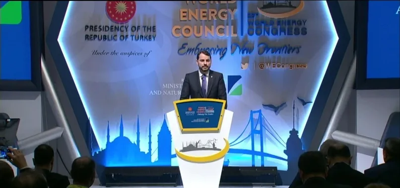 Bakan Albayrak'tan Dünya Enerji Kongresi'nde Şemdinli mesajı