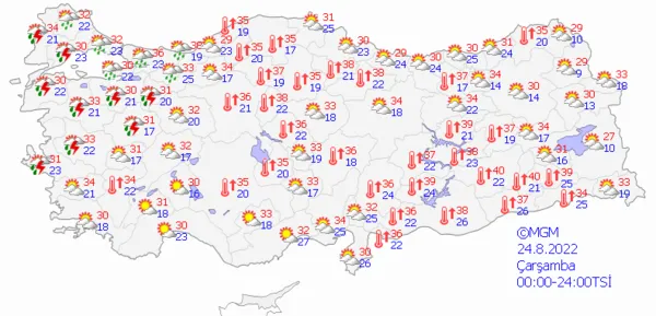 1661014569437.png 3 gün boyunca sağanak yağış var! Önümüzdeki haftaya dikkat! Meteoroloji'den son dakika uyarısı! İstanbul Ankara İzmir hava durumu - 6