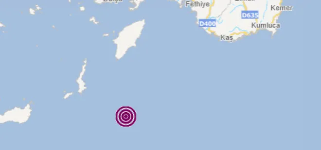 Son dakika: Marmaris'te korkutan deprem!