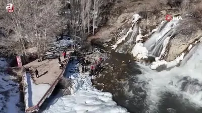 Muradiye Şelalesi’ne büyük ilgi