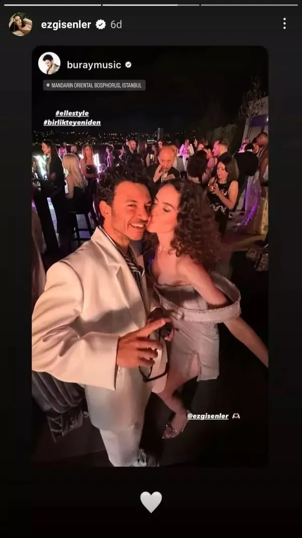 Ezgi Şenler ve Buray aşklarını resmen ilan etti! ’Çok yakışmışlar’