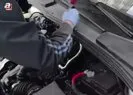 Motor parçalarına sakladıkları...
