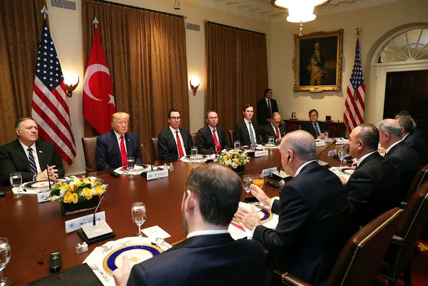 Dünyanın gözü Başkan Erdoğan - Trump görüşmesindeydi! Trump: Ticaret hacmimizi 100 milyar dolara çıkaracağız