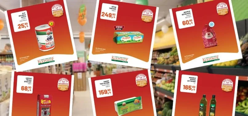 Tarım Kredi Market 11 Aralık indirim kataloğu çıktı! Dev rulo havlu, yumuşatıcı, çay, bütün piliç, tereyağı, tost peyniri, süt, beyaz peynir, pirinç ucuza satışta…