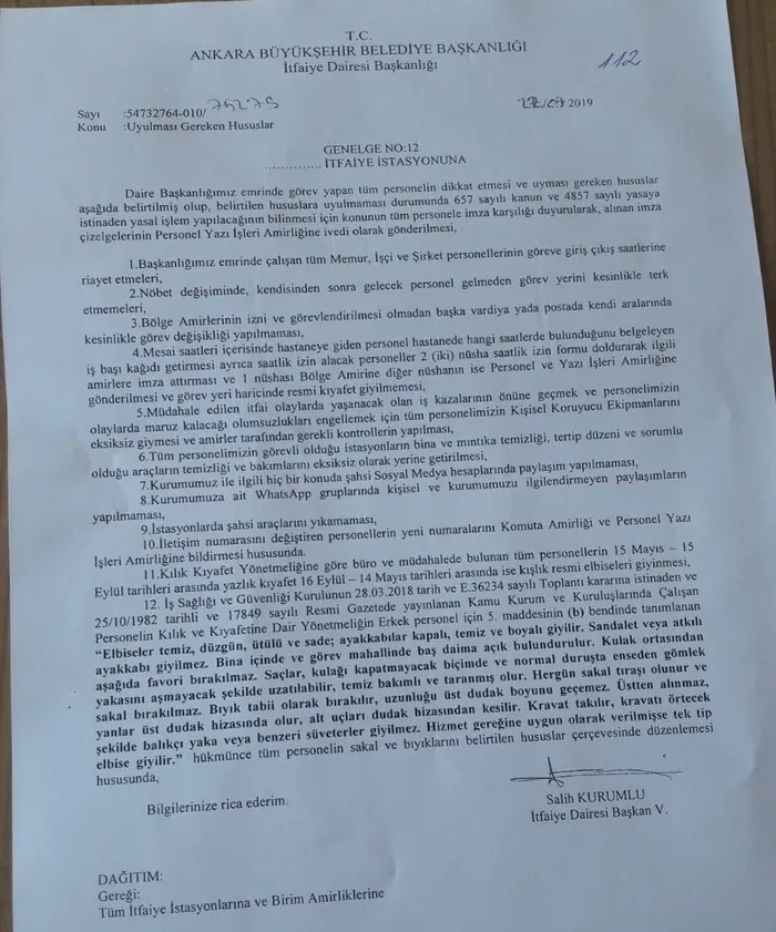 Mansur Yavaş bunu da yaptı! Çalışanlara faşizan baskı