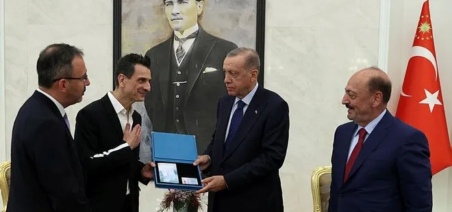 Başkan Erdoğan’dan Giovanni Guidetti’ye Turkuaz kart