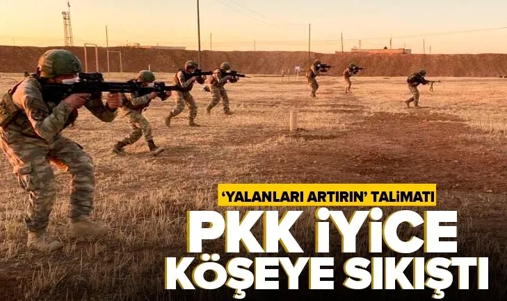 PKK iyice köşeye sıkıştı! ’Yalanları artırın’ talimatı