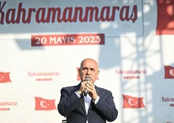 Bakan Kirişci Kahramanmaraş'ta vatandaşlara hitap etti: Türkiye dünyada temel bir oyuncu haline geldi