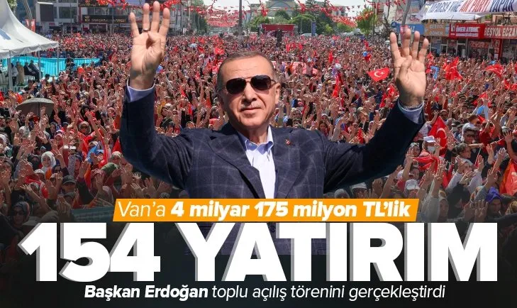 Son dakika: Doğu’nun incisi Van’a 4 milyar 175 milyon TL’lik yatırım! Başkan Erdoğan’dan toplu açılış töreninde önemli açıklamalar