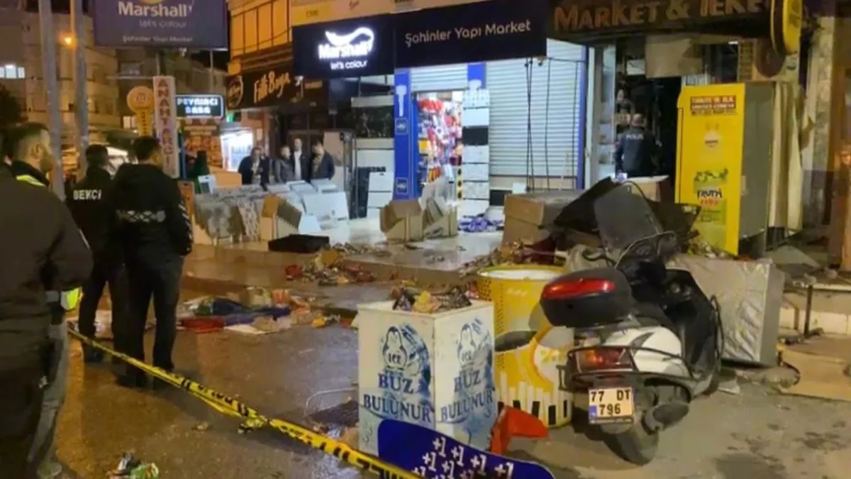 Ailesiyle kavga eden şahıs tekel bayisini kundakladı! 2 yaralı