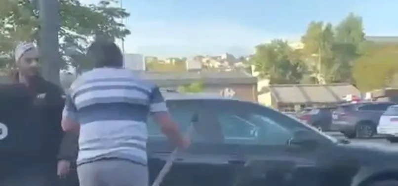 İstanbul’da baltalı saldırgan! Trafikte korku dolu anlar yaşattı