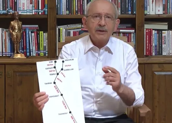 Kılıçdaroğlu yine şaşırtmadı! Varolan Bir kuşak bir yol projesini Hayatımın projesi diyerek vadetti! Sosyal medyada yine alay konusu oldu